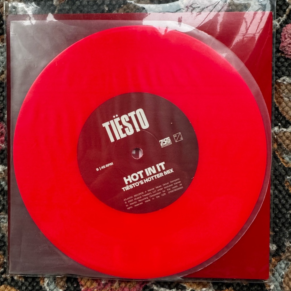 Hot In It Vinyl - Picture 2 of 2